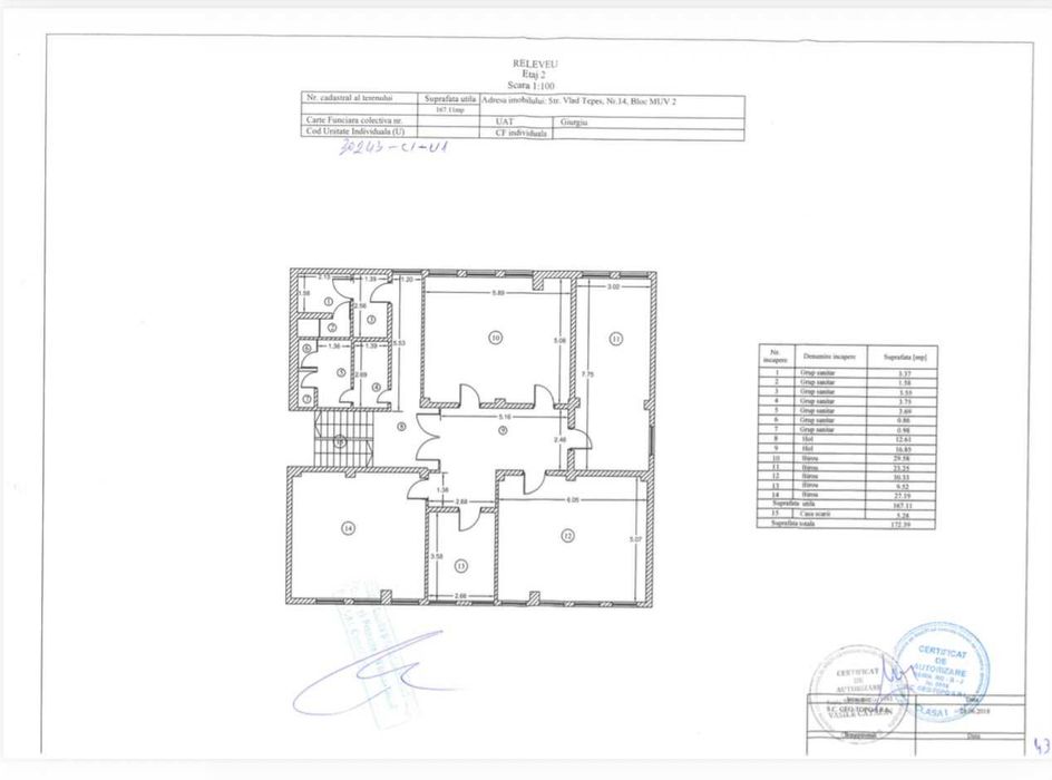 Spațiu comercial de închiriat – 745 mp – Ultracentral, Giurgiu – Ideal clinică medicală / birouri