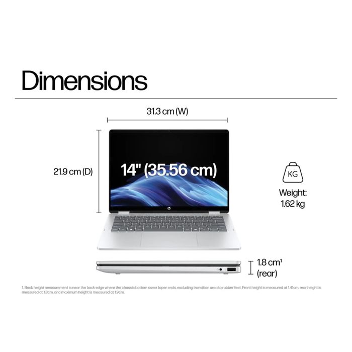 HP OmniBook 5 Flip X360 | Intel Core 7 150U | DDR5 16GB | 512GB SSD