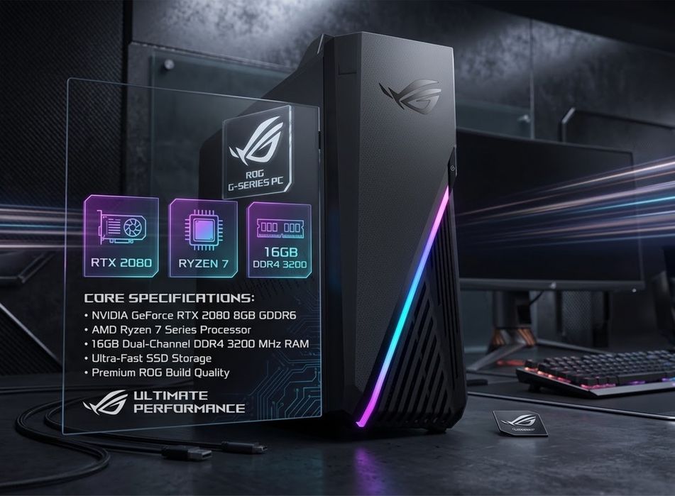 ИГРОВОЙ ПК / RTX 2080 / RYZEN 7 / 16GB