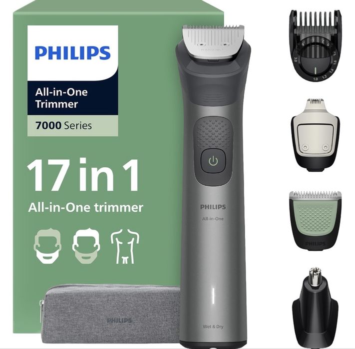 Vand Philips Series 7000 MG7961/15 / 17 in 1 Multigroom