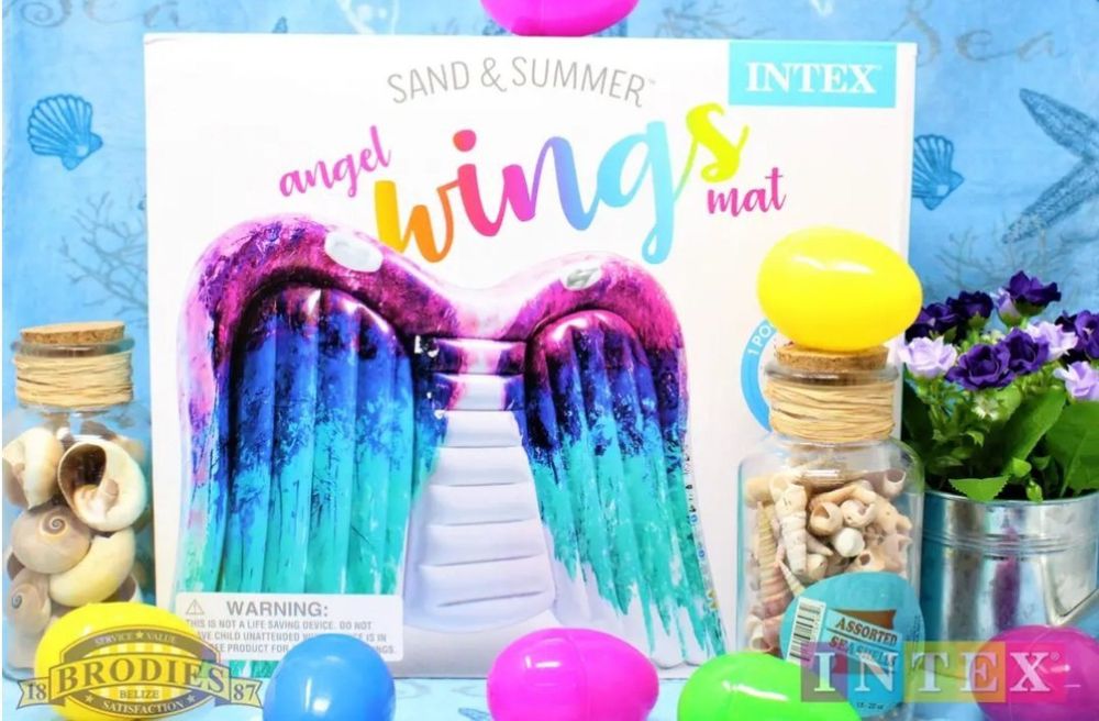Надувной Матрас для Плавания Крылья.
Су