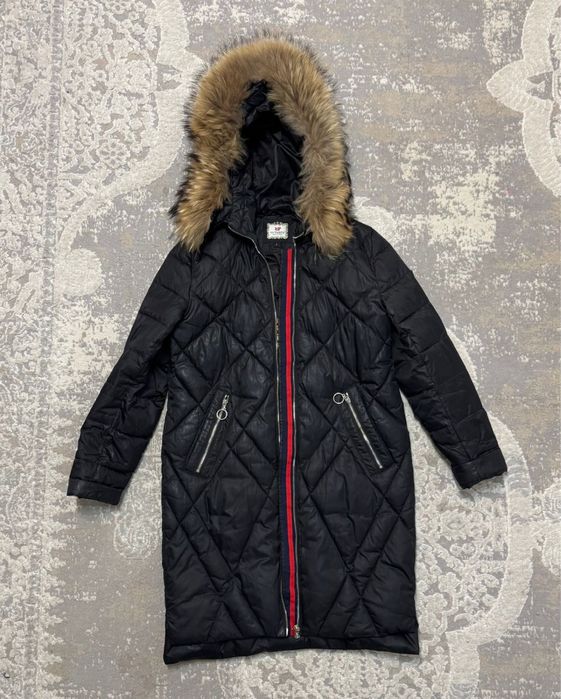 Пальто с натуральным мехом