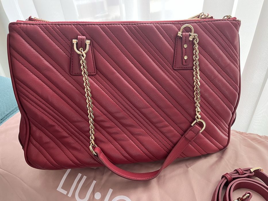 LIU JO чанта бордо 36см