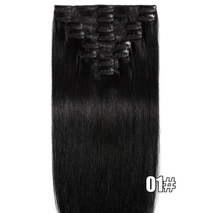 Славянска коса на клипс