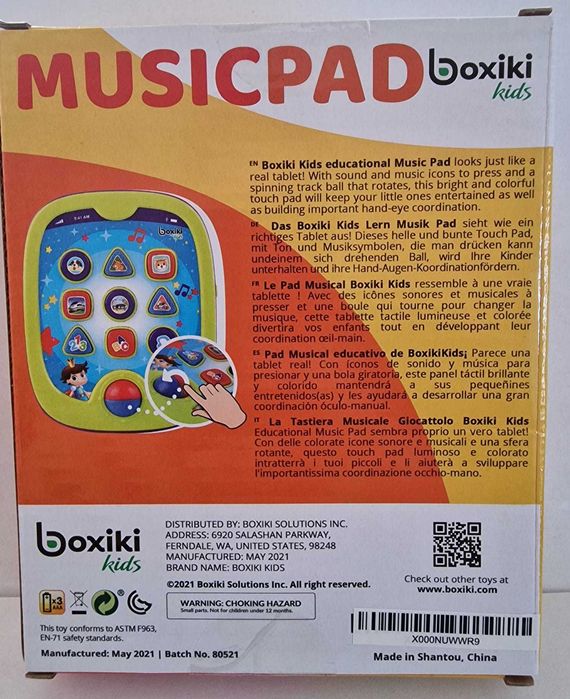 Music Pad Baby - tableta educationala engleza