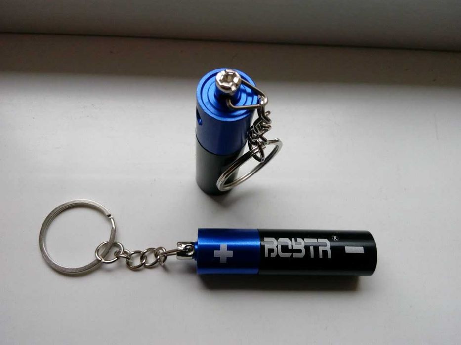 курительная трубка «Батарейка» цвет темно-синий