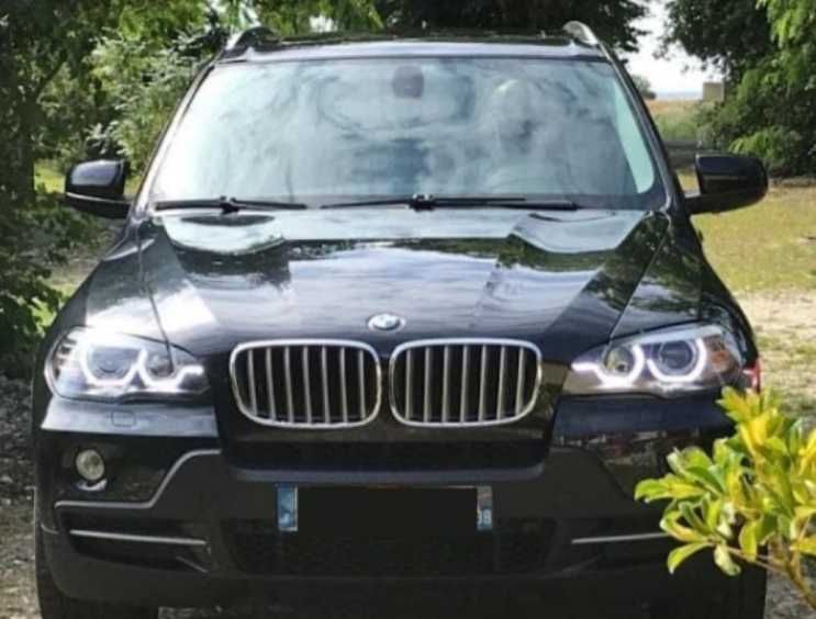 Фарове БМВ Е70 ЛЕД 3Д BMW E70 LED CCFL Angle eyes Тунинг Нови