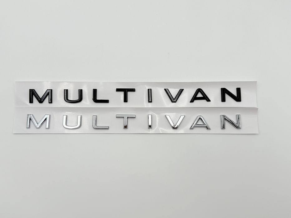 Emblema Compatibila VW Multivan crom spate