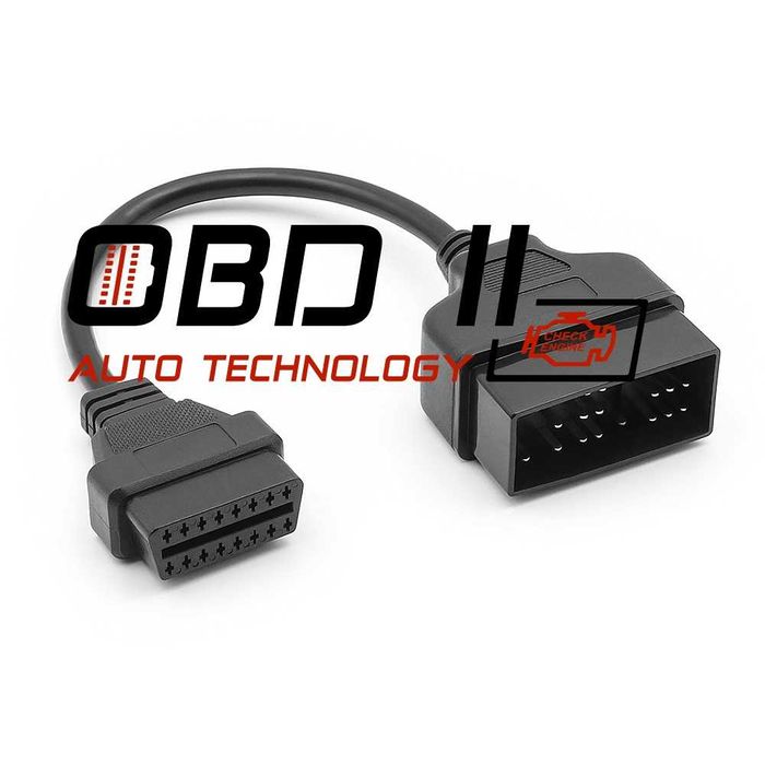 Кабел / Преходник / Адаптер за Toyota 22 Пина 22 Pin Тойота Delphi