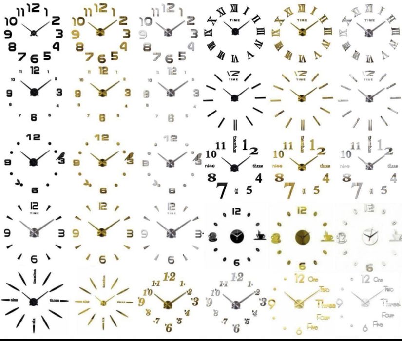 Продам 3 Д часы на стенные