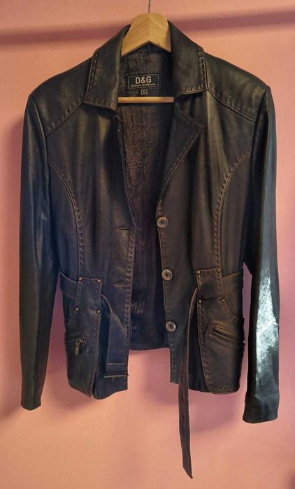 Vand geaca Piele XL Dolce and Gabbana  Variante Schimb