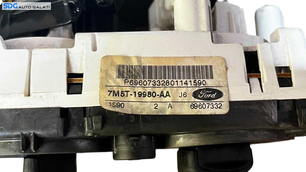 Panou Modul Unitate Comanda AC Aer Conditionat Clima Climatic Ford C-Max 2004 - 2010 Cod 3M5T-19980-BD [LC0675]