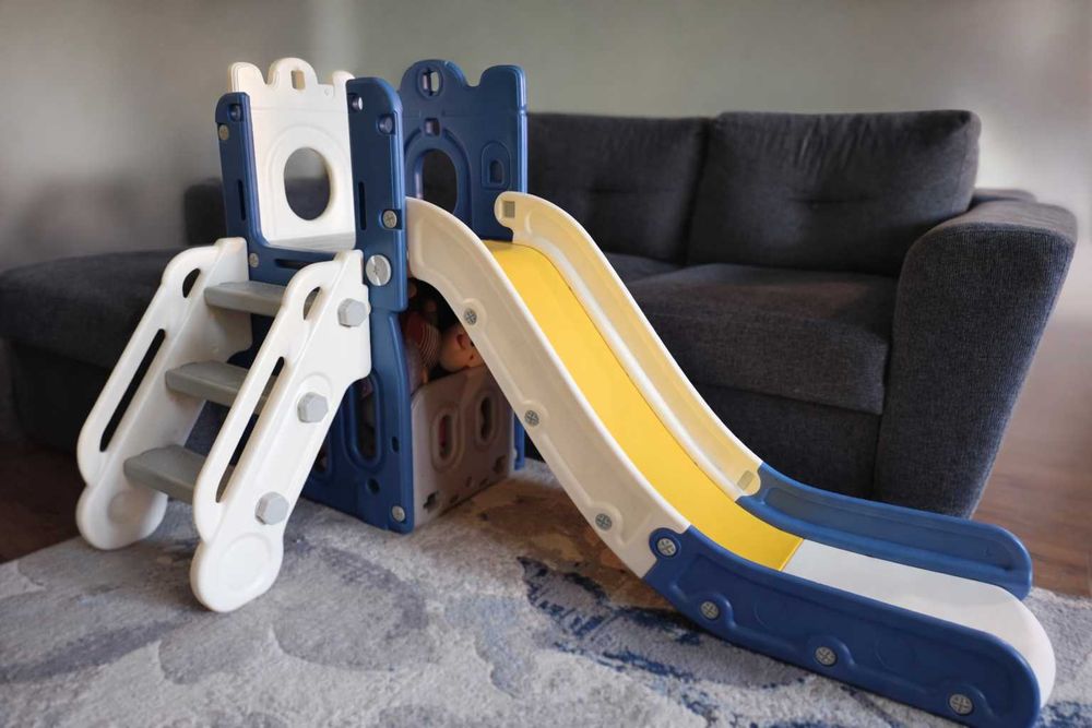 Многоцветна детска пързалка за игра JUMP SONNE941