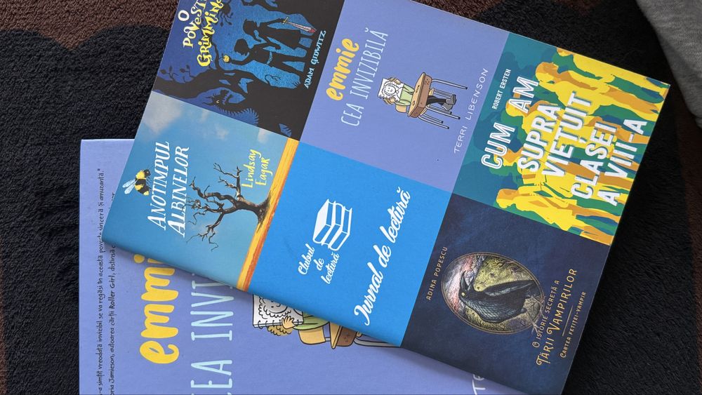 Emmie cea invizibilă + jurnal de lectură NOI