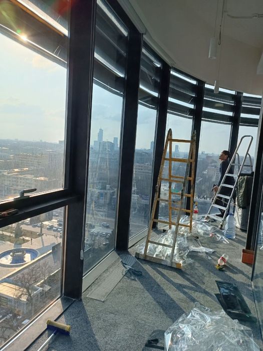 Солнцезащитная атермальная плёнка. Для магазинов, офисов, ресторанов