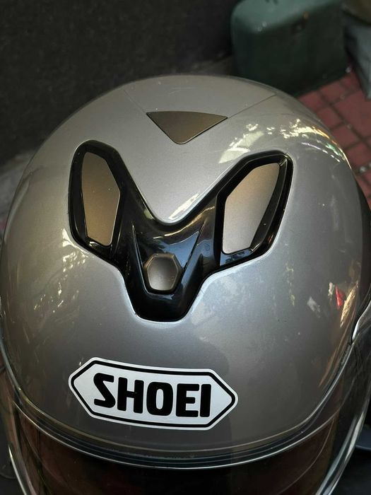 Casca Moto Modulara SHOEI, Gri, Marimea L - Ochelari de soare inclusi