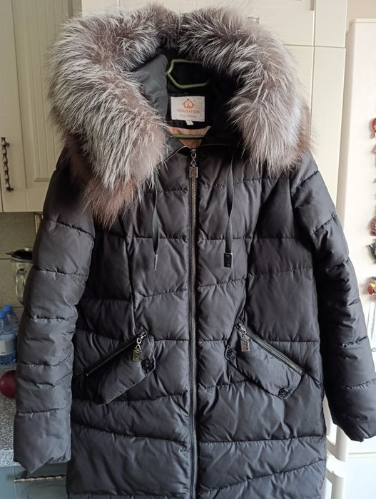 Зимний женский пуховик