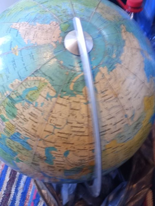 Glob Geografic Vechi Cu Bec