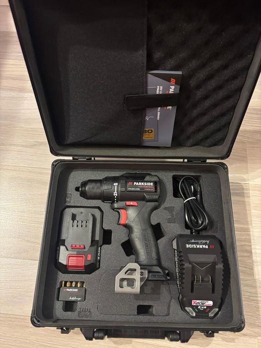 Masina de insurubat Parkside Performance 20V editie limitata