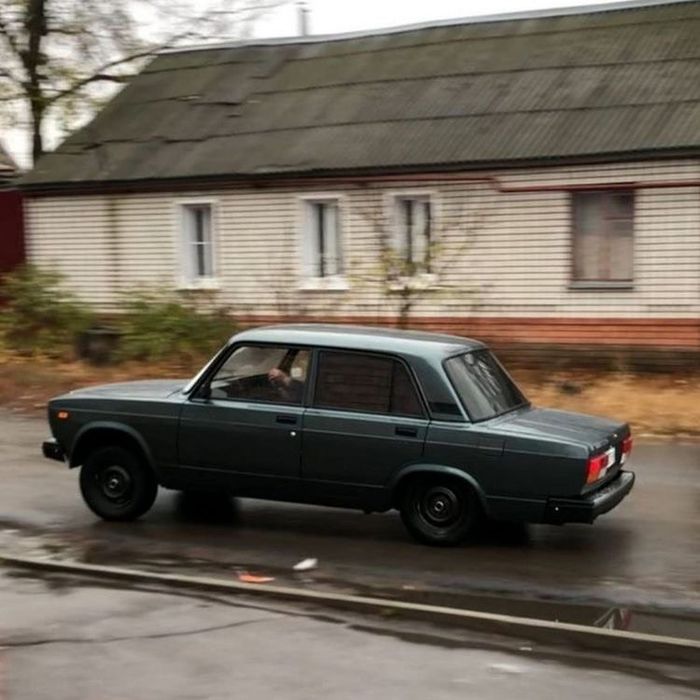 Ваз 2107 мокрые зелёные состояние хорошее