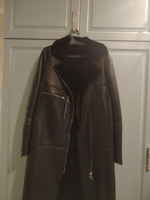 Дублёнка очень тёплая и модная