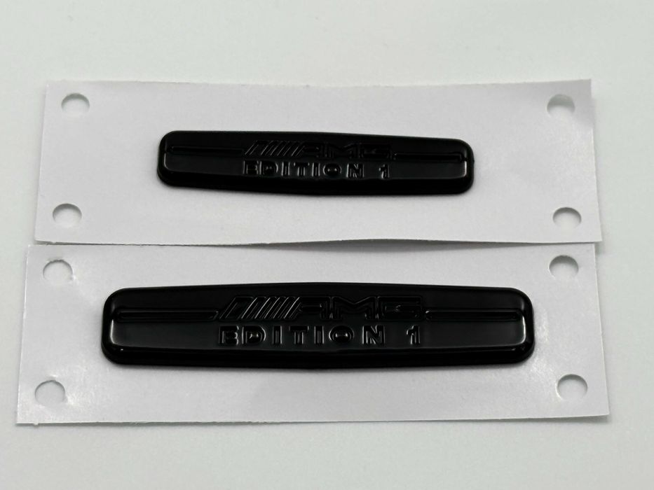 Emblema Compatibila Mercedes AMG Edition 1 negru