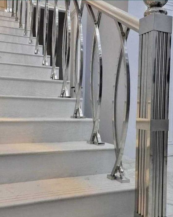 Нержавейка Перила! Reshotka Лестницы Перила Решётка из Проволоки