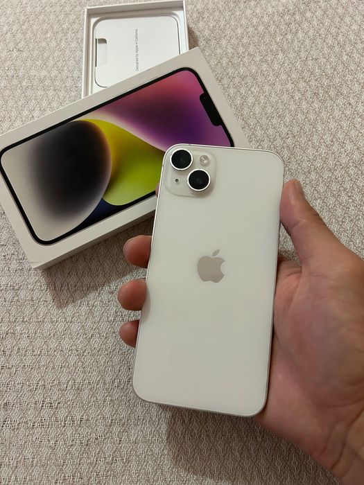 Iphone 14 Plus 5G 128гб емксть 83% полный оригинал каробка бар телефон