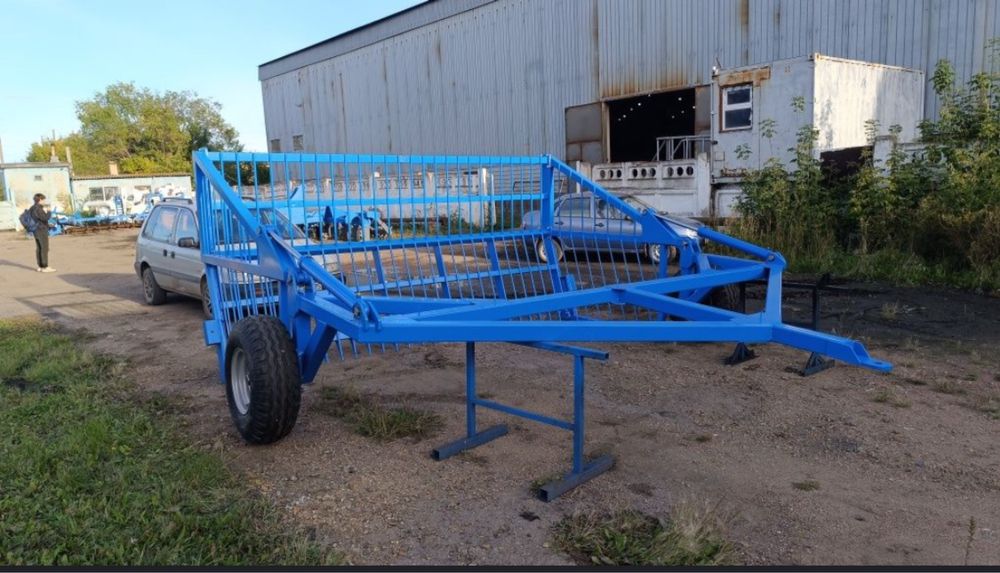 Волокуша для сгребания волков льна