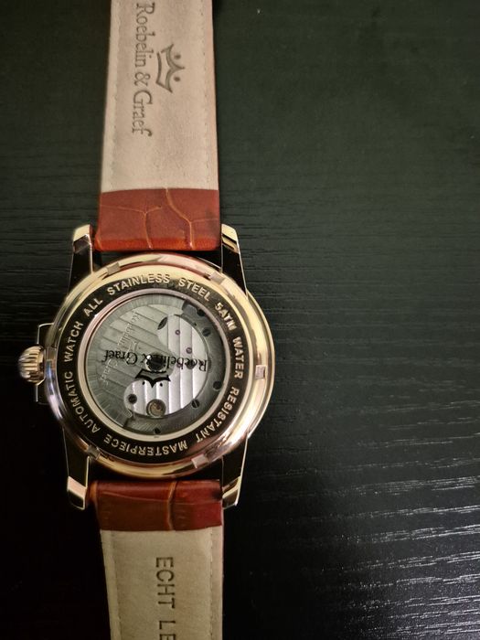 Vand Ceas barbatesc automatic RUEBELIN &GRAEF dual taim ,nou,nefolisit