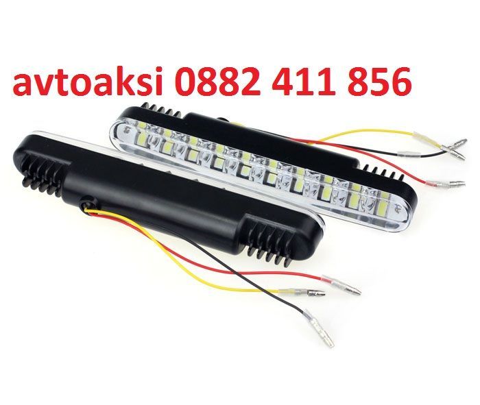 Дневни светлини + мигачи Led 12v 6000К -029