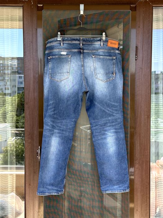 Мъжки дънки Hugo Boss (BOSS / Regular Fit) - размер W42 / L32 (XXL), Отлично състояние