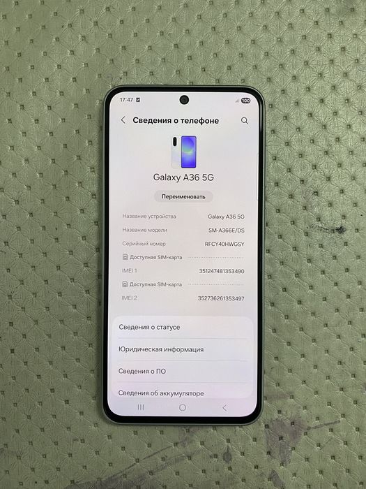 Продам Samsung A36 5G