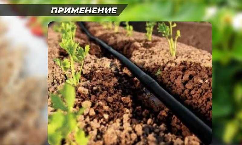 Капельный полив, капельная лента