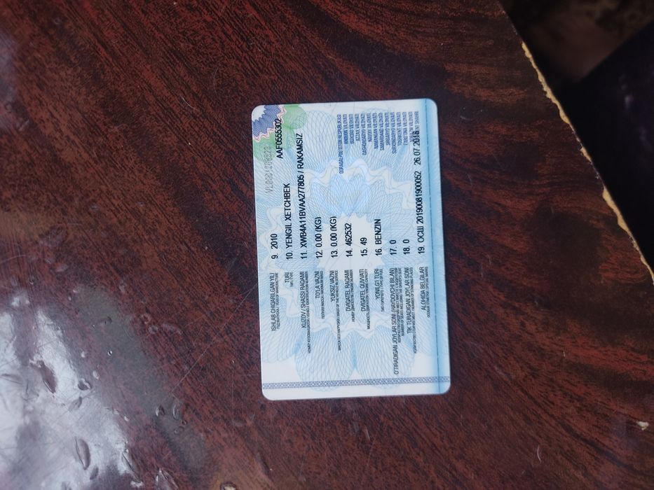 Matiz aftamat holati orta