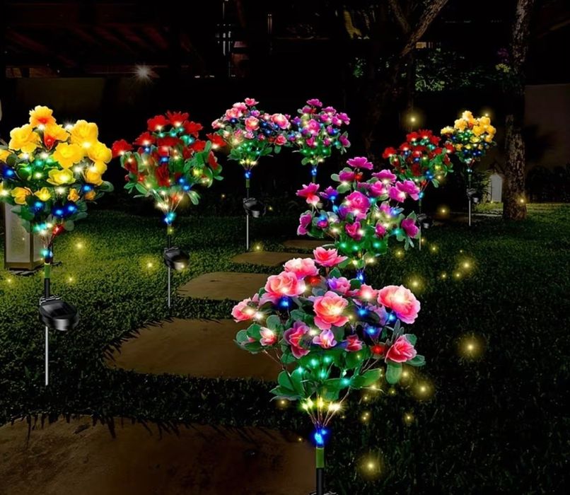 Соларни лампи за градината