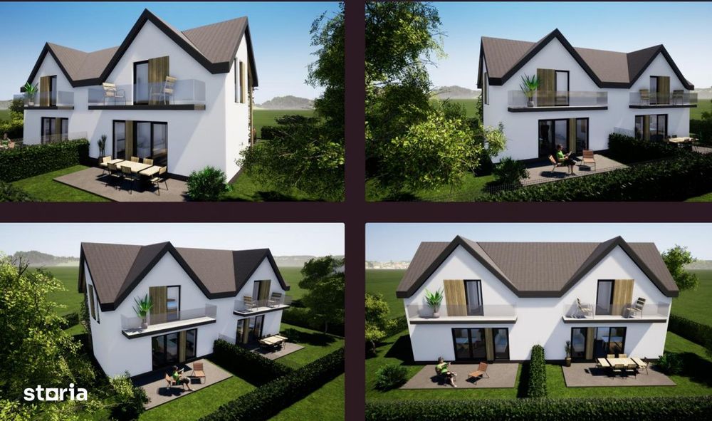 Casa tip duplex de vanzare – intrare in Odoreu