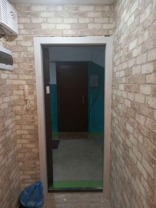 Установка Арок, обрамление входной двери.