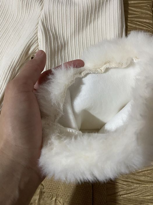 Тёплые брюки для девочки 6-12 месяцев ,80см