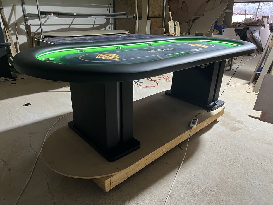 Masa poker personalizata CustomTables.eu mese poker stoc lichidare