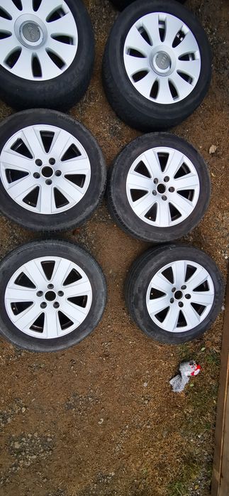 Set 4 jante aliaj 5x112 r16 Audi vw Seat Skoda 7j et42