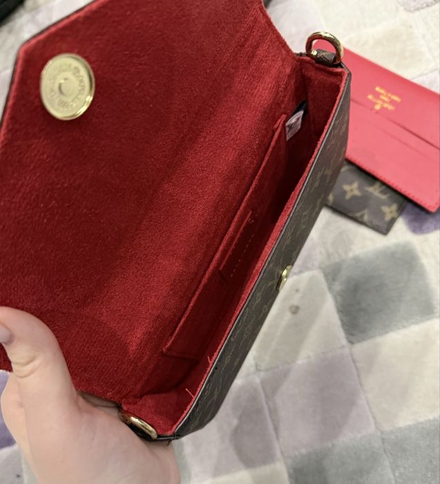 Сумка клатч лв,новая