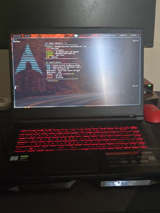 Laptop Gaming MSI GF63 Thin stare perfecta (cooler & incarcator inclus)