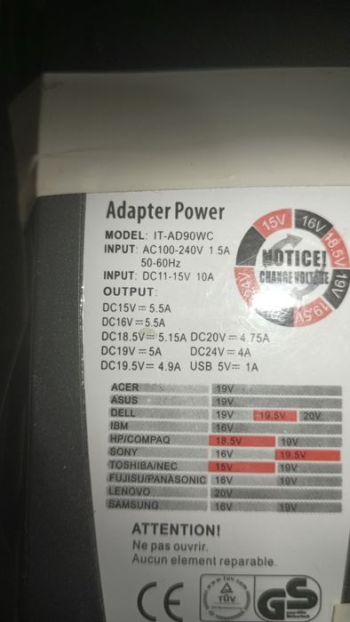 Зарядки и блоки питания