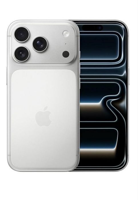 iPhone 17 Pro Silver 256GB + Apple Clear Case with MagSafe