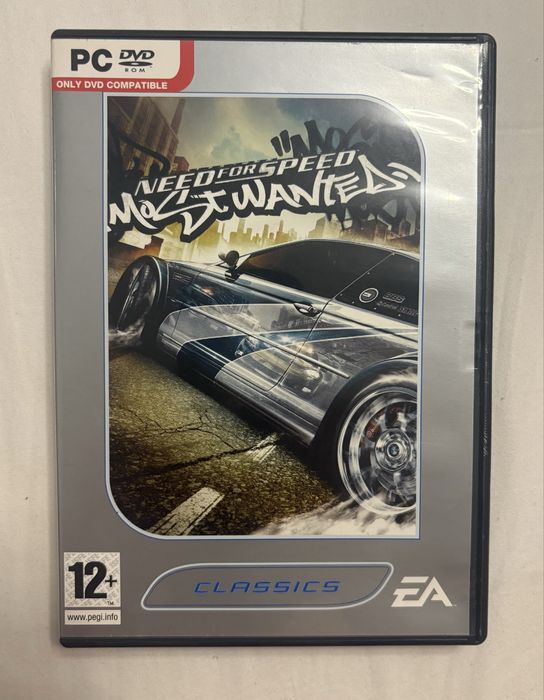 Оригинална игра PC DVD Need for Speed Most Wanted Classics EA