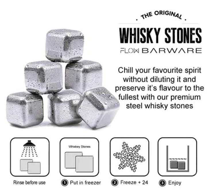 Whisky Stones Метални Ледчета Уиски Ракия Вино Коктейли Сок Охладители FoodGrade 304 SS Stainless Steel Неръждаема Стомана Безводни Охладители Напитки