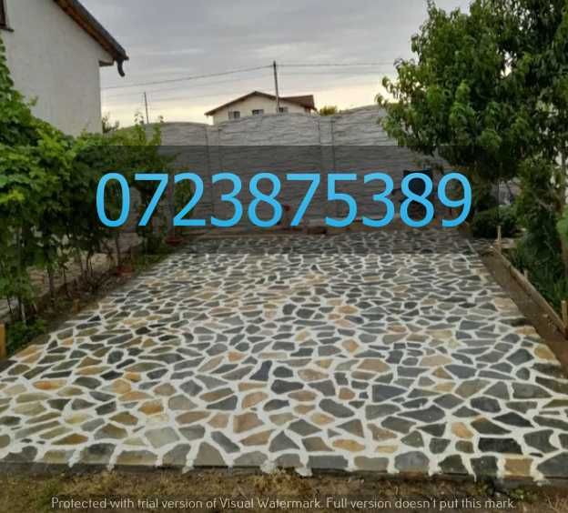 Soluții de Pavare cu Piatră de Munte (Trafic Greu)