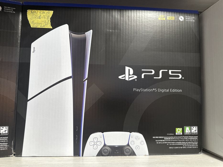 Продам Playstation 5 slim 1TB пустой б.у как новый гарантия