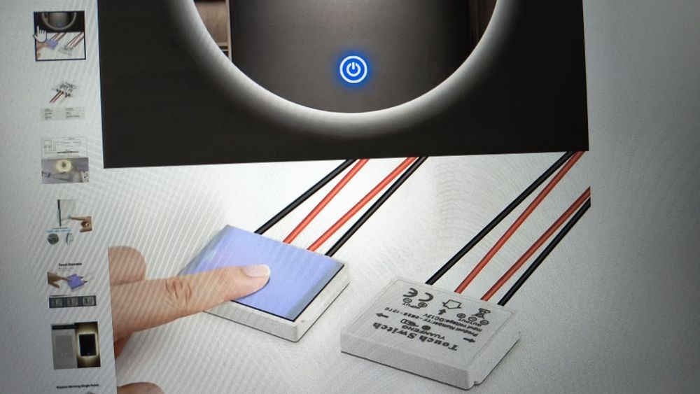 Dimmer Switch senzor tactil oglinda